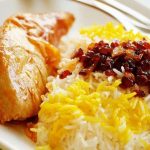 زرشک پلو با مرغ(ران)