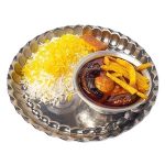 چلو خورشت قیمه سیب زمینی